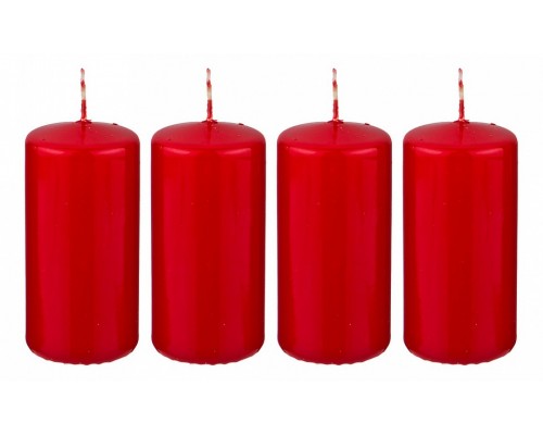 Набор из 4 свечей декоративных Новый год 348-446