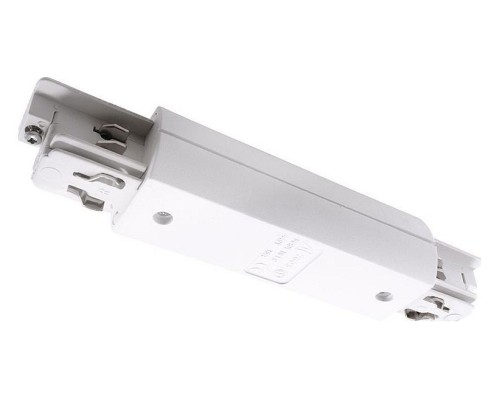 Соединитель линейный для треков Deko-Light straight connector round with power supply option 444661