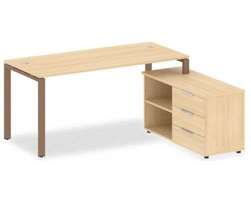 Стол письменный Metal System БП.РС-СТС-2.4 (R)