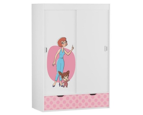 Шкаф-купе Простоквашино Скандинавик