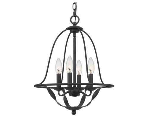 Подвесная люстра Quoizel Bradbury QZ-BRADBURY-4P-GK