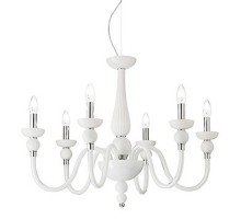 Подвесная люстра Ideal Lux Doge DOGE SP6 BIANCO