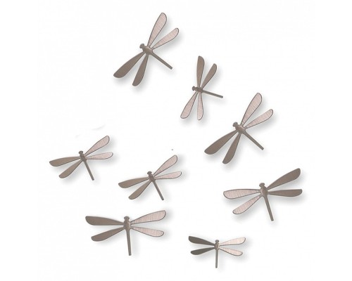 Набор из 8 фигур настенных Wallflutter 470787-558