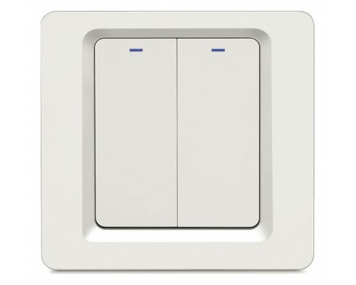 Выключатель двухклавишный HDY-SB02