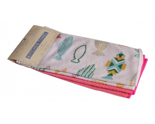 Набор из 4 салфеток Fish