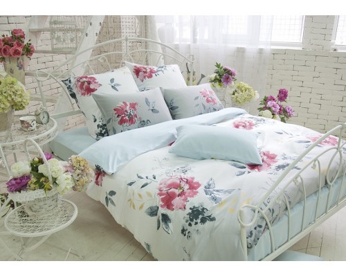 Постельное белье евростандарт Silver Shine