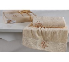 Набор из 2 полотенец для ванной VIOLA