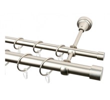 Карниз (300 см) Комплектный Матовый никель