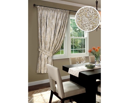 Портьера (136x175 см) 1шт. Stone-K