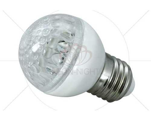 Лампа светодиодная NN-3528 E27 220В 5Вт синий 405-313