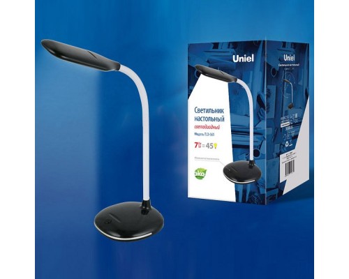 Настольная лампа офисная Uniel TLD-561 TLD-561 Black/LED/450Lm/4500K
