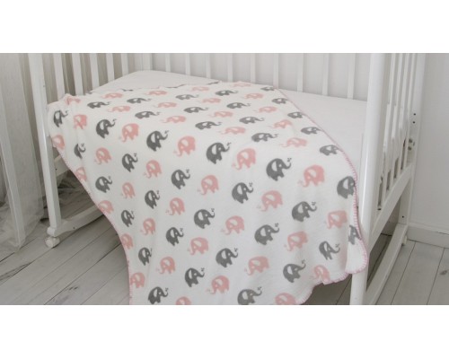 Плед (100x118 см) Слоники