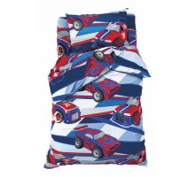 Постельное белье полутораспальное Супер гонки