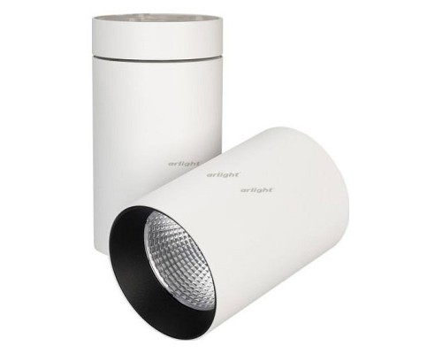 Светильник на штанге Arlight SP-POLO-SURFACE-TURN-R85-15W White5000 (WH-BK, 40 deg) 027575