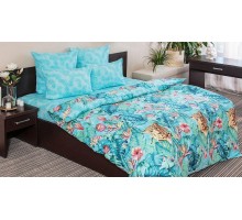 Постельное белье полутораспальное Тропики