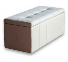 Банкетка-сундук Лонг светло-бежевая 