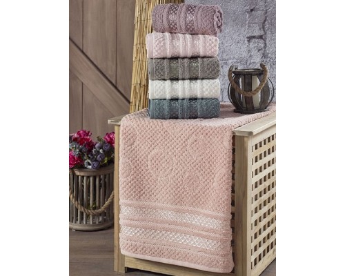 Набор из 6 банных полотенец (70x140 см) Nikea