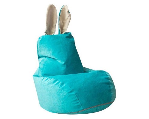 Кресло-мешок Зайчик Бирюзовый