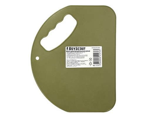 Веер для раздувания огня (25х20 см) Boyscout 61918