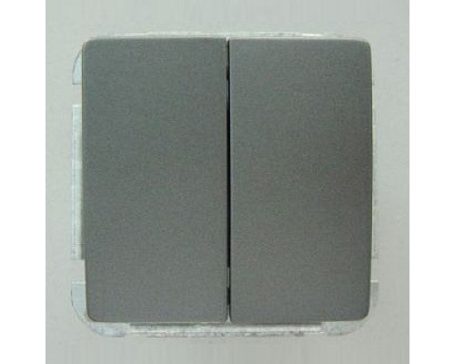 Выключатель двухклавишный без рамки Imex 1112L 1112L-S340