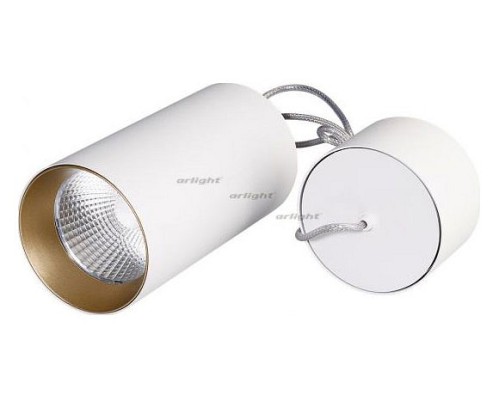 Подвесной светильник Arlight SP-POLO-HANG-R85-15W White5000 (WH-GD, 40 deg) 027427