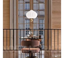 Подвесной светильник iLamp Pear 10808P/1 WH-GL