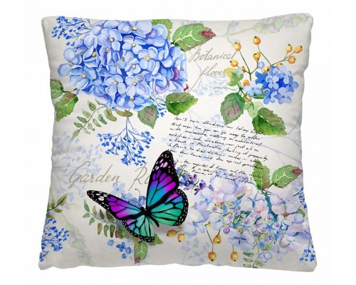 Подушка декоративная (40x40 см) Летний сад
