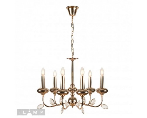 Подвесная люстра iLamp Dames 1020-6GD