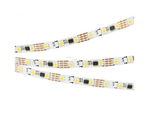 Лента светодиодная Arlight SPI-5000-5060-60 12V Cx3 Warm3000-Auto (10mm, 13.2W, IP20) 027169(1)