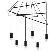 Подвесная люстра Ideal Lux Pop POP SP6 NERO