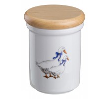 Банка для пищевых продуктов (9x12 см) Гуси 606-519