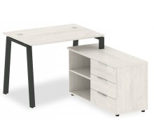 Стол письменный Metal System БА.РС-СТС-2.1 (R)