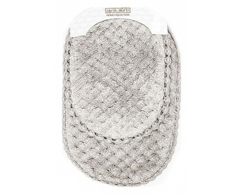 Набор из 2 ковриков для ванной Zelda S.304серая