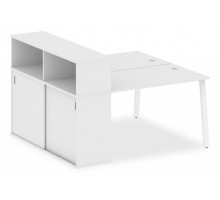 Стол письменный Metal System БА.РС-СШК-2.2