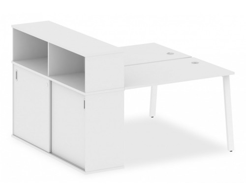 Стол письменный Metal System БА.РС-СШК-2.2