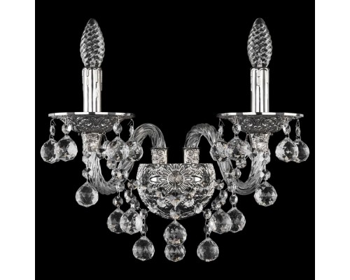 Бра Bohemia Ivele Crystal 1610 16109B/2/165/XL Ni