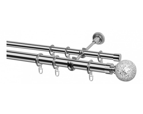 Карниз (280 см) Шар зеркальный