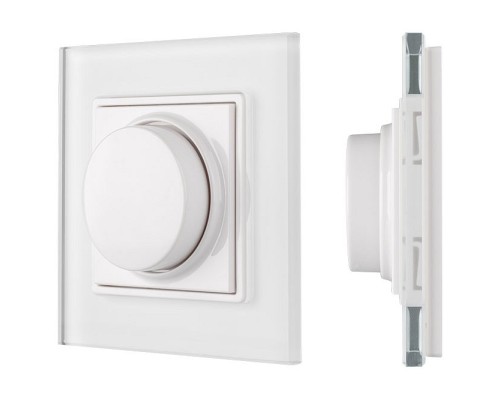 Панель-регулятора цвета RGB роторная накладная Arlight Rotary SR-2835RGB-RF-UP White (3V, RGB)