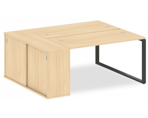 Стол письменный Metal System БО.РС-СШК-1.3 Т