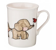 Кружка (300 мл) Слоники 413-128