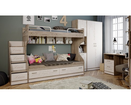 Гарнитур для детской Брауни №2 ГН-313.002