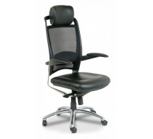 Кресло для руководителя Chairman Эрго 281 черный/хром