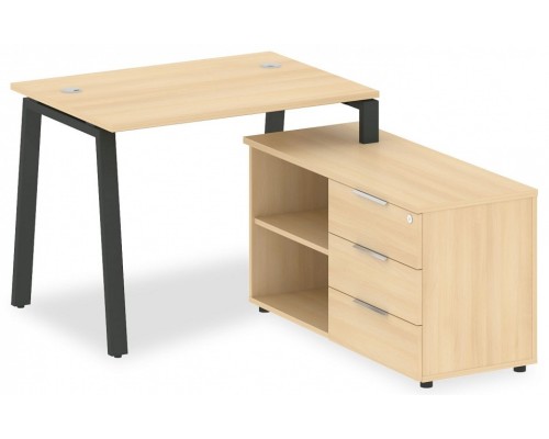 Стол письменный Metal System БА.РС-СТС-2.1 (R)