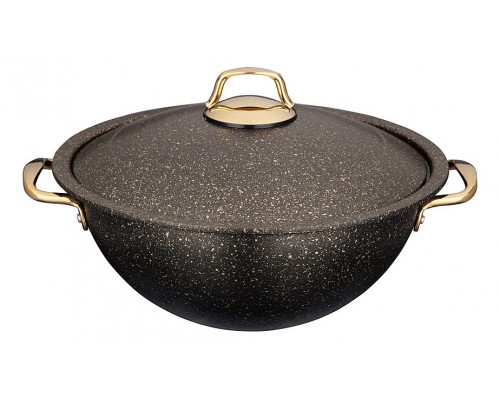 Казан (6.5 л) Agness Премиум Черное золото 936-729