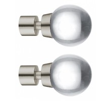 Набор из 2 наконечников для карнизов Шар классический