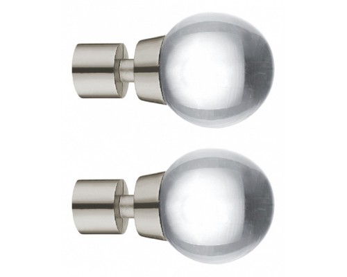 Набор из 2 наконечников для карнизов Шар классический