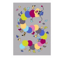 Ковер детский (240x330 см) Funky Top