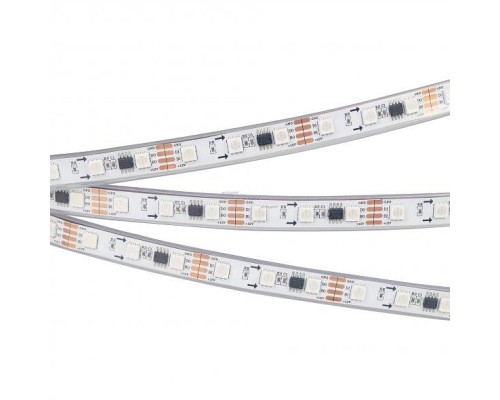 Лента светодиодная Arlight SPI-5000P-RAM-5060-60 12V Cx3 RGB-Auto (12mm, 12W/m, IP66) 028873