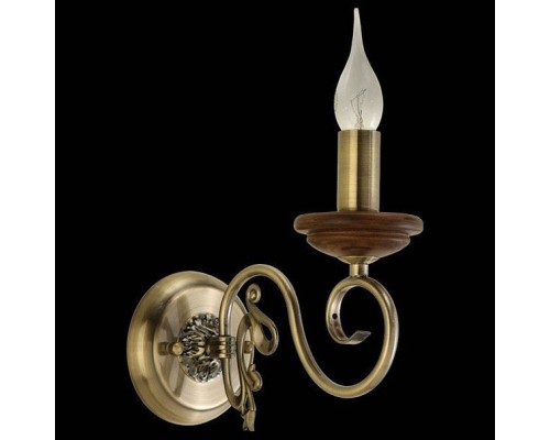 Бра Natali Kovaltseva Wood LUXURY WOOD 11357/1W ANTIQUE,WALNUT