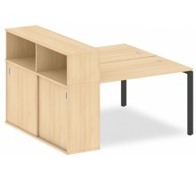 Стол письменный Metal System БП.РС-СШК-2.2 Т